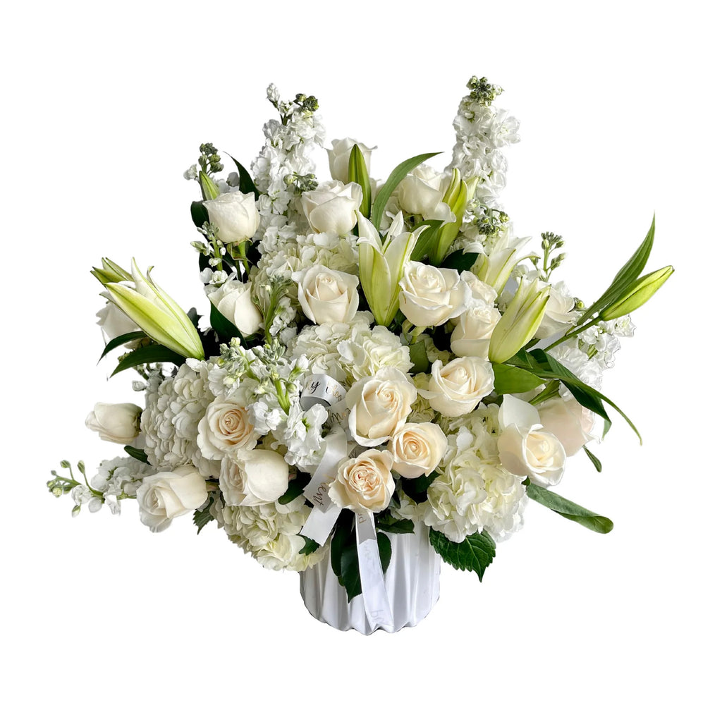 Fresh Blooms Flowers-White Forest