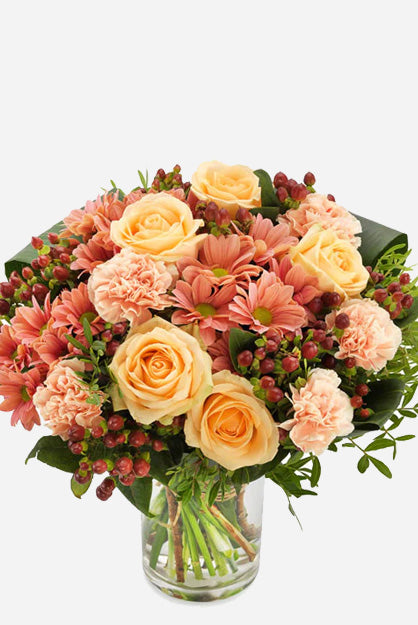 Fresh Blooms Flowers-Apricot
