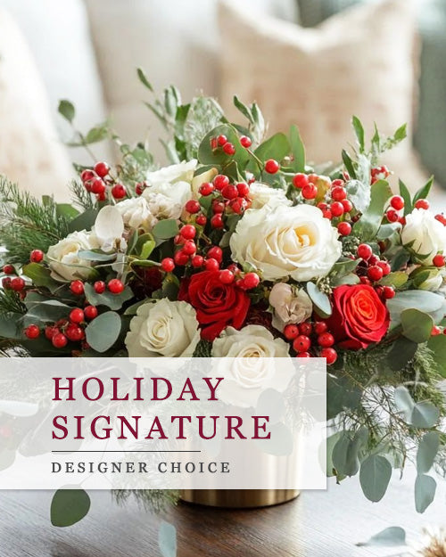 Compact holiday arrangement