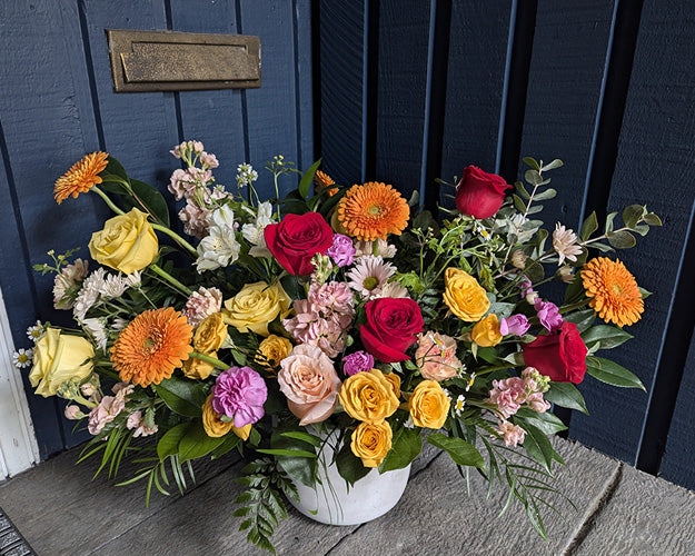 Fresh Blooms Flowers-Designer Choice Garden Style Arrangement
