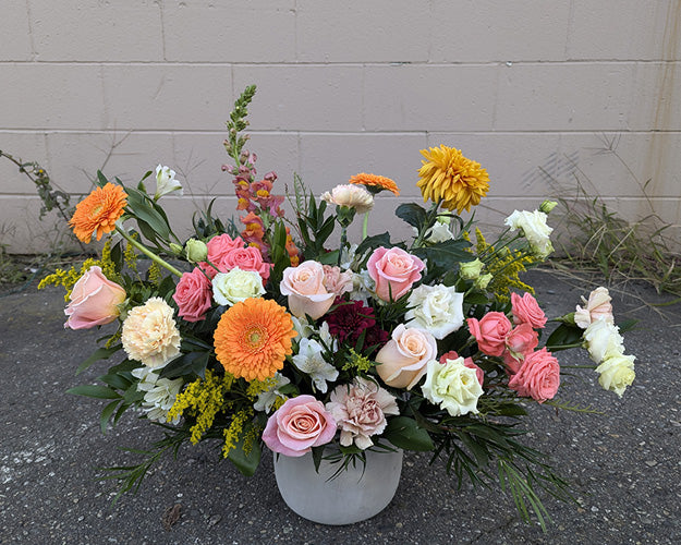 Fresh Blooms Flowers-Designer Choice Garden Style Arrangement