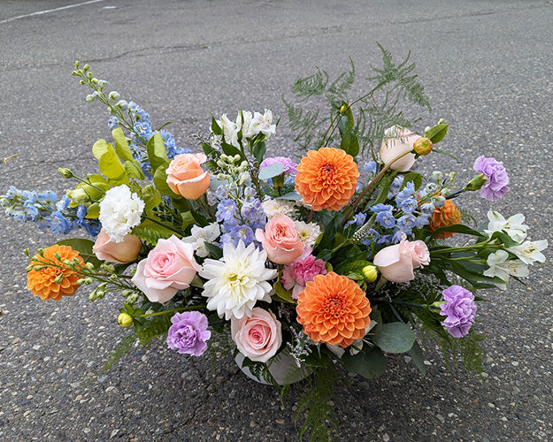 Fresh Blooms Flowers-Designer Choice Garden Style Arrangement