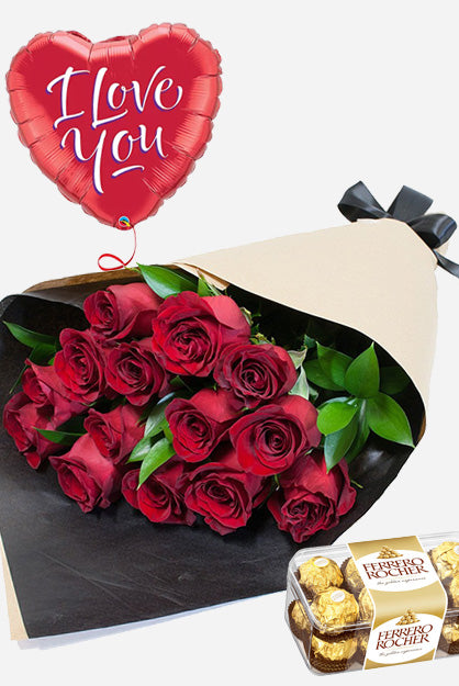 Fresh Blooms Flowers-Ultimate Romance Pre-Order