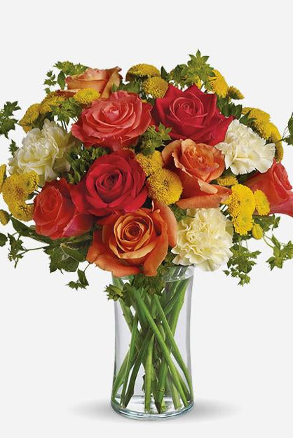 Fresh Blooms Flowers-Citrus Kissed