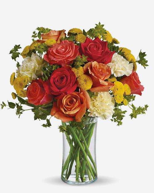Fresh Blooms Flowers-Citrus Kissed