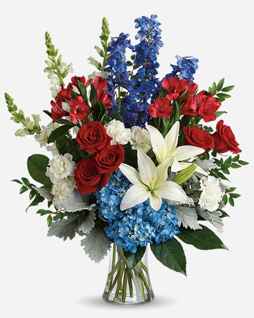 Fresh Blooms Flowers-Colorful Tribute