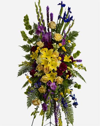 Fresh Blooms Flowers-In Loving Memory Spray