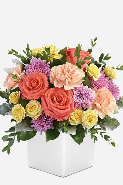Fresh Blooms Flowers-Pastel Garden
