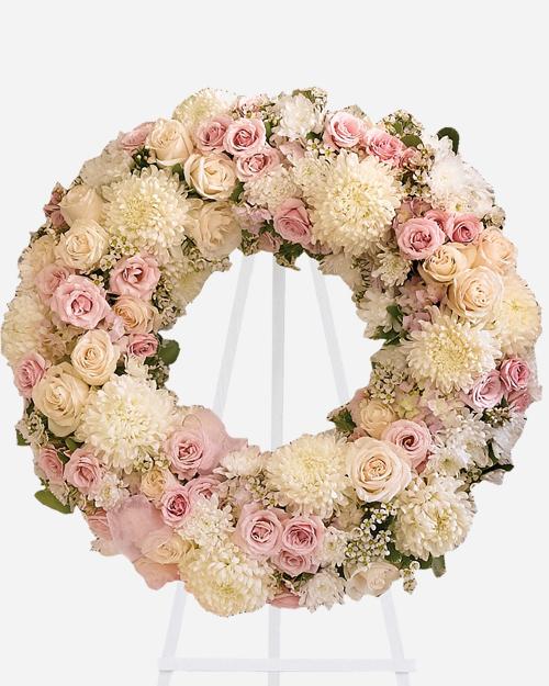 Fresh Blooms Flowers-Peace Eternal Wreath