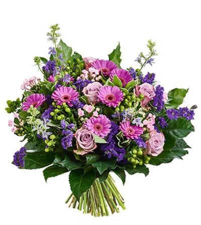 Fresh Blooms Flowers-Purple Passion Bouquet