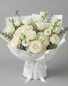 Fresh Blooms Flowers-Elegant Whites Bouquet