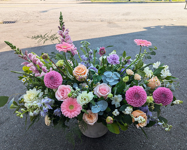 Fresh Blooms Flowers-Designer Choice Garden Style Arrangement