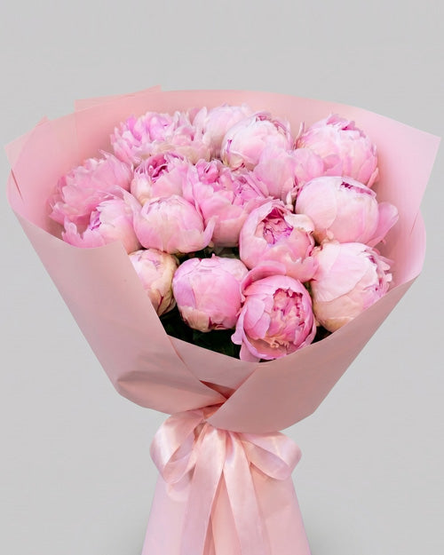 Fresh Blooms Flowers-Light Pink Peony Bouquet