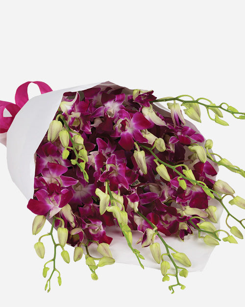 Pink Dendrobium Orchids Bouquet