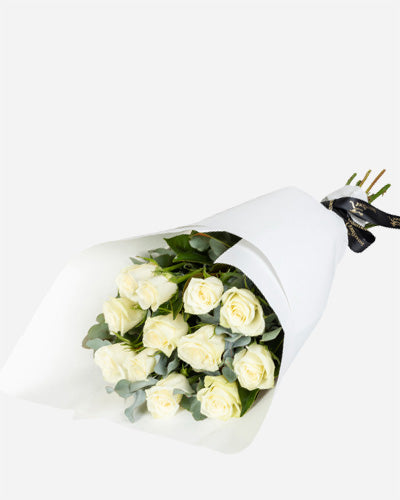 Premium White Roses