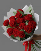 Fresh Blooms Flowers-Premium Red Roses