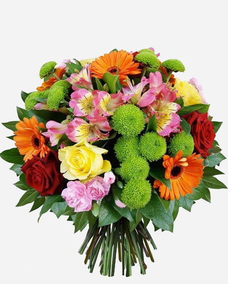 Fresh Blooms Flowers-Seasonal Blossom Bouquet