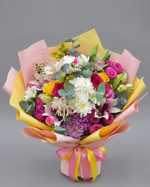 Fresh Blooms Flowers-Spring Delight Bouquet