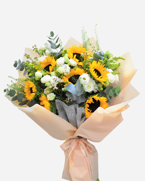 Fresh Blooms Flowers-Sunny Delight Bouquet