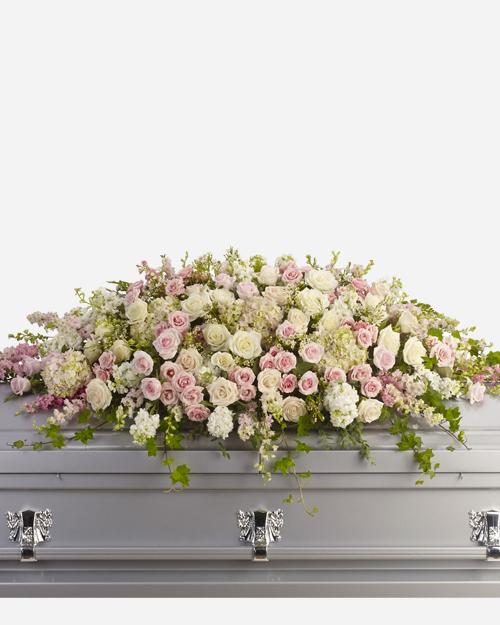 Fresh Blooms Flowers-Always Adored Casket Spray