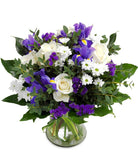 Fresh Blooms Flowers-Blue Cloud Bouquet