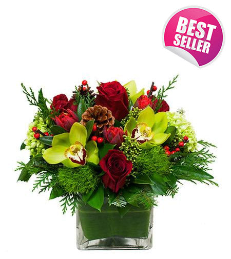 Fresh Blooms Flowers-Classic Christmas