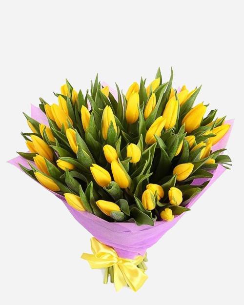 Fresh Blooms Flowers-Fresh Tulips Bouquet