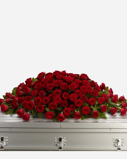 Fresh Blooms Flowers-Greatest Love Casket Spray