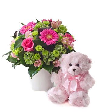 Fresh Blooms Flowers-It's A Girl