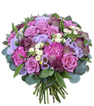 Fresh Blooms Flowers-Mauve Elegance Bouquet
