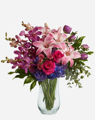 Fresh Blooms Flowers-Purple Perfection