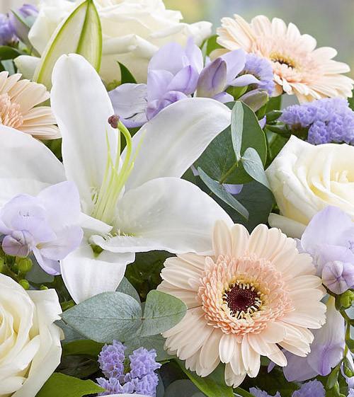 Fresh Blooms Flowers-Soft Pastel Bouquet