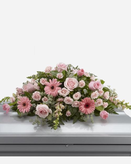 Fresh Blooms Flowers-Sweet Farewel Casket Spray